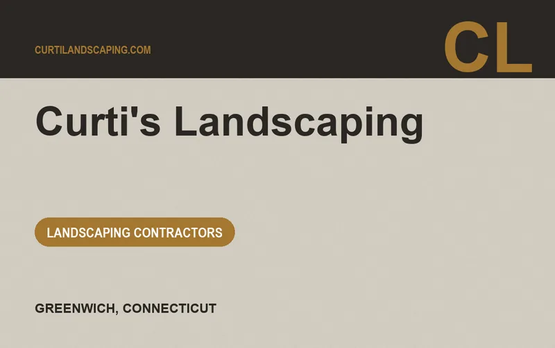 Curti's Landscaping in Greenwich, Connecticut