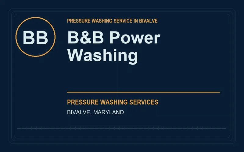 B&B Power Washing in Bivalve, Maryland