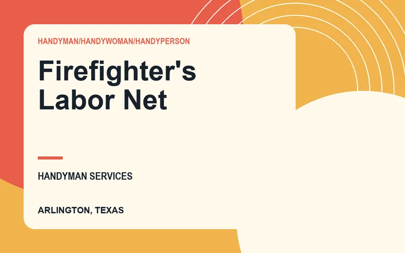 Firefighter's Labor Net in Arlington, Texas