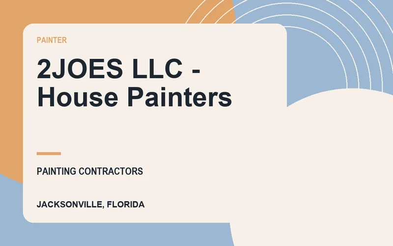 2JOES LLC - House Painters in Jacksonville, Florida