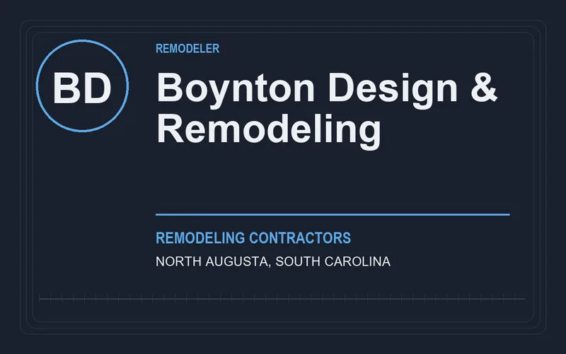 Boynton Design & Remodeling in North Augusta, South Carolina