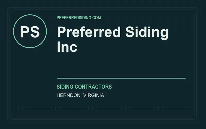 Preferred Siding Inc in Herndon, Virginia