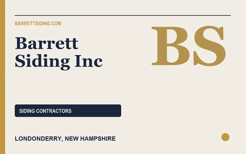 Barrett Siding Inc in Londonderry, New Hampshire