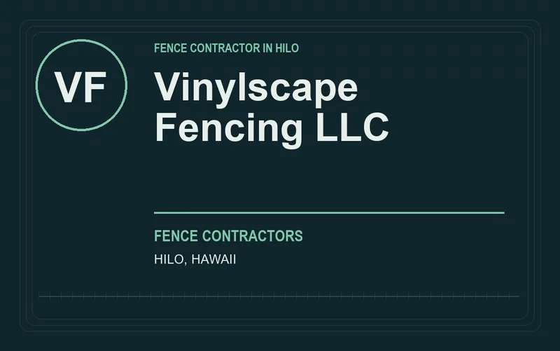 Vinylscape Fencing LLC in Hilo, Hawaii