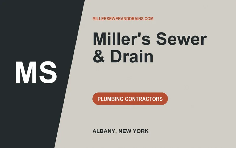 Miller's Sewer & Drain in Albany, New York