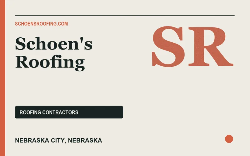 Schoen's Roofing in Nebraska City, Nebraska