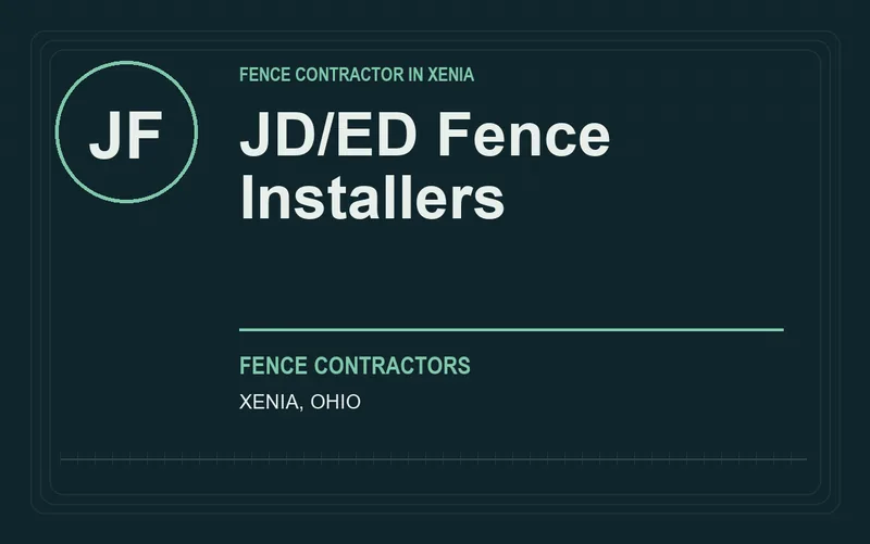 JD/ED Fence Installers in Xenia, Ohio