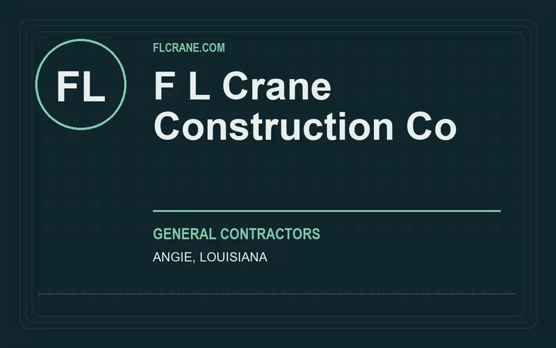F L Crane Construction Co in Angie, Louisiana