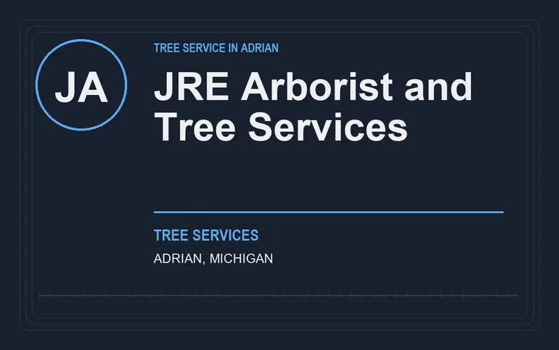 JRE Arborist and Tree Services in Adrian, Michigan