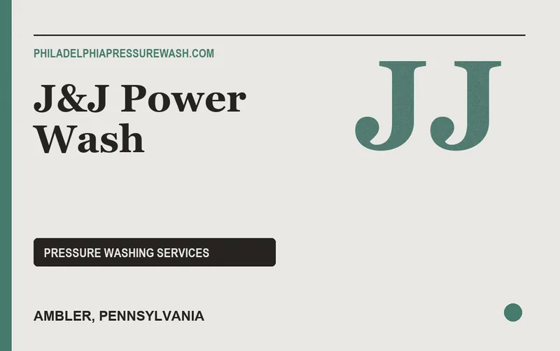 J&J Power Wash in Ambler, Pennsylvania