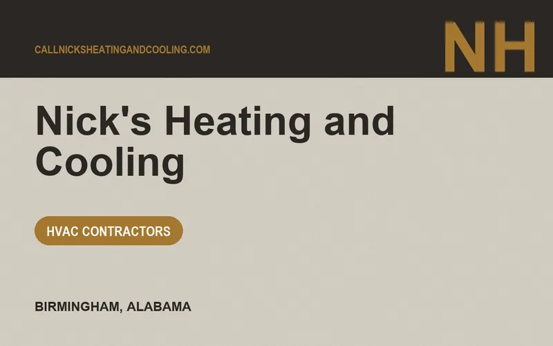 Nick's Heating and Cooling in Birmingham, Alabama
