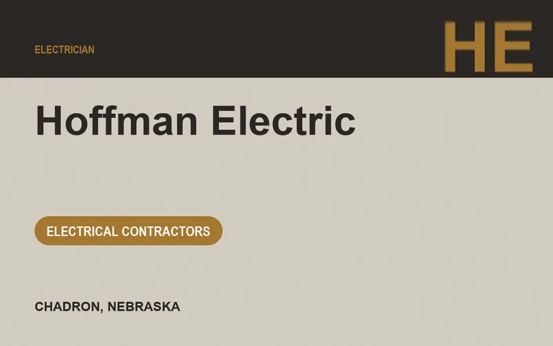 Hoffman Electric in Chadron, Nebraska