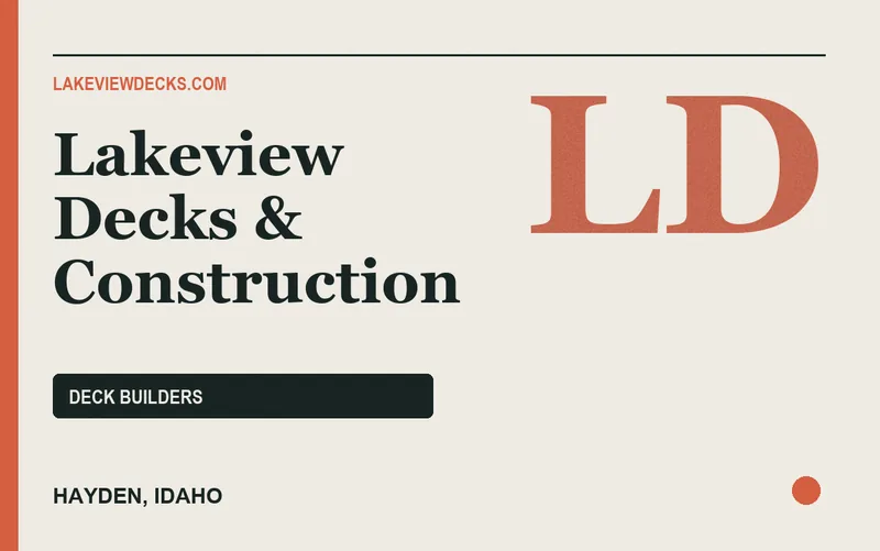 Lakeview Decks & Construction in Hayden, Idaho