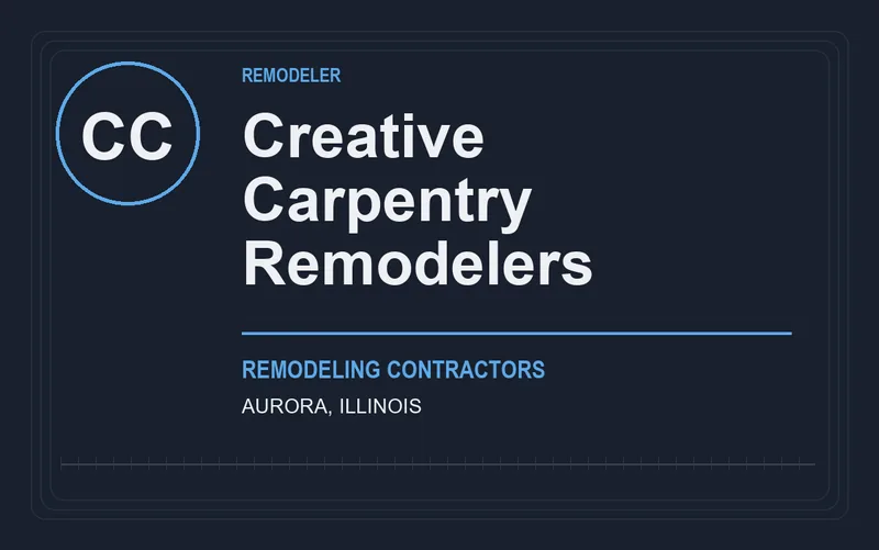 Creative Carpentry Remodelers in Aurora, Illinois