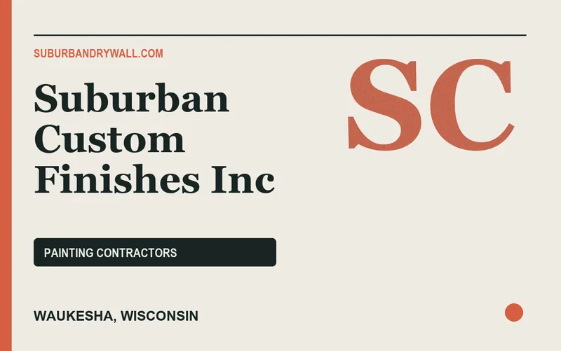 Suburban Custom Finishes Inc in Waukesha, Wisconsin