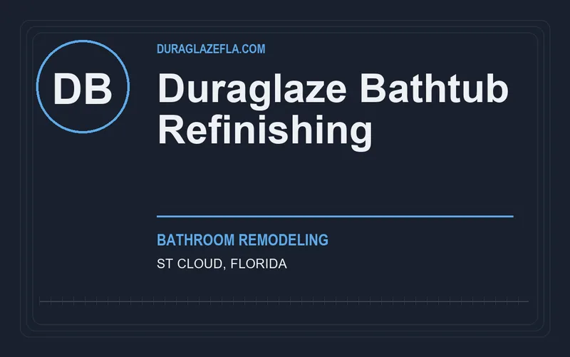 Duraglaze Bathtub Refinishing in St Cloud, Florida