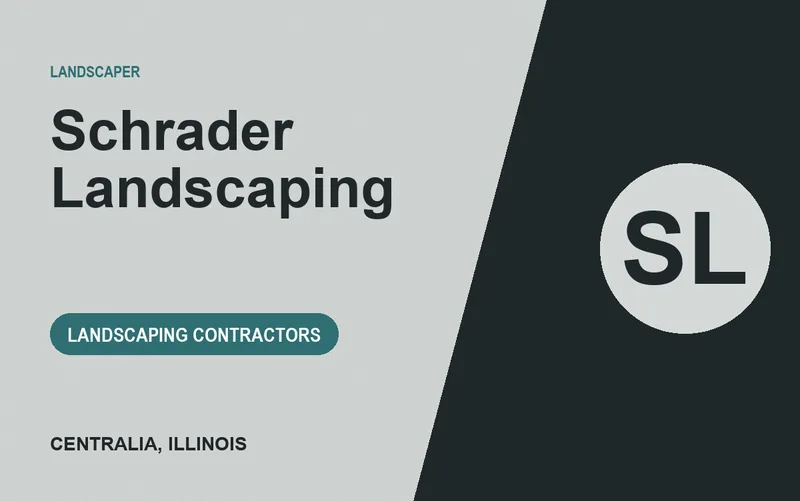 Schrader Landscaping in Centralia, Illinois