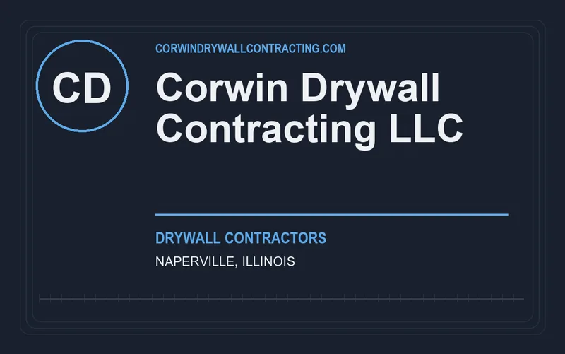 Corwin Drywall Contracting LLC in Naperville, Illinois