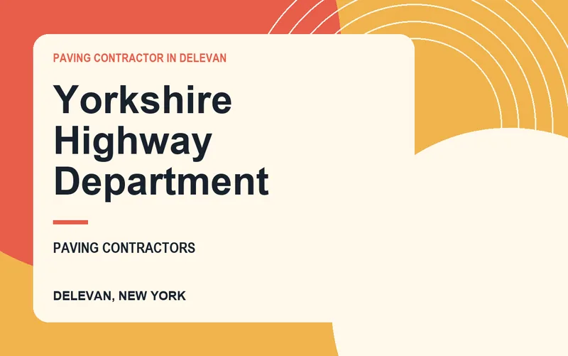 Yorkshire Highway Department in Delevan, New York