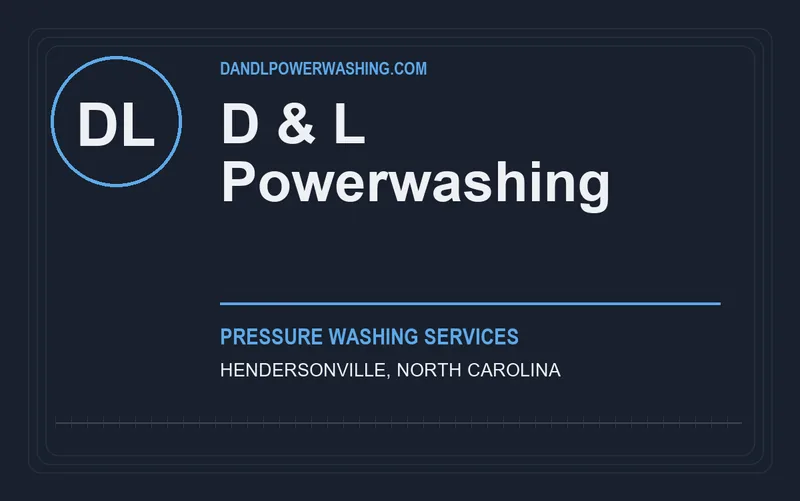 D & L Powerwashing in Hendersonville, North Carolina