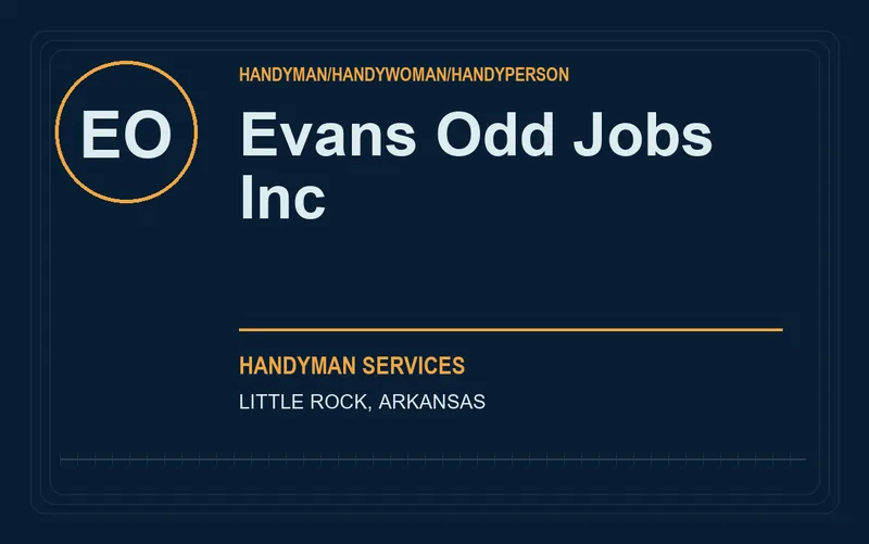 Evans Odd Jobs Inc in Little Rock, Arkansas