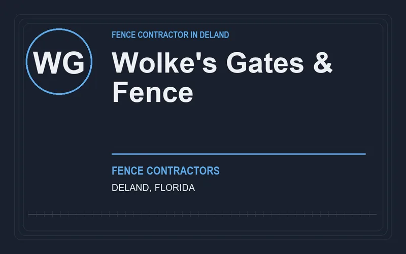 Wolke's Gates & Fence in DeLand, Florida