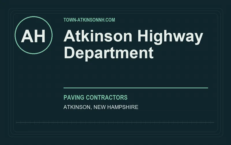 Atkinson Highway Department in Atkinson, New Hampshire