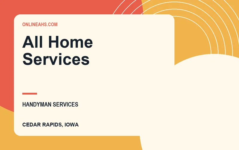 All Home Services in Cedar Rapids, Iowa