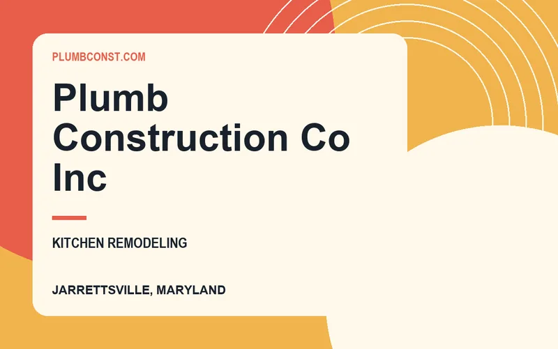 Plumb Construction Co Inc in Jarrettsville, Maryland