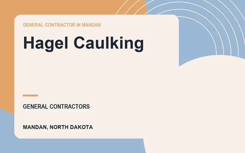 Hagel Caulking in Mandan, North Dakota