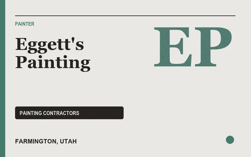 Eggett's Painting in Farmington, Utah