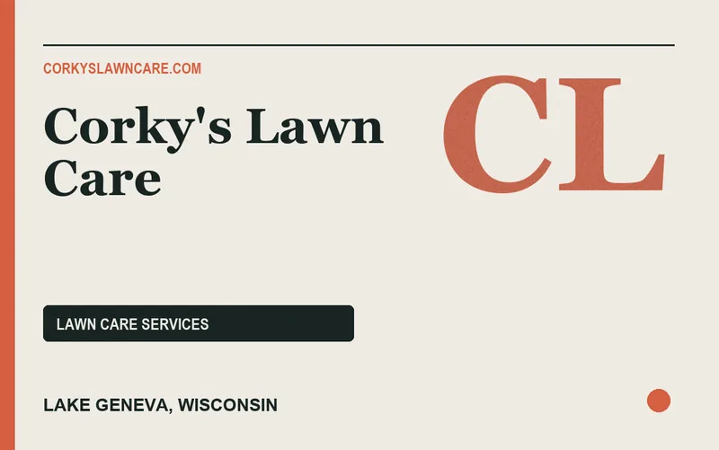 Corky's Lawn Care in Lake Geneva, Wisconsin