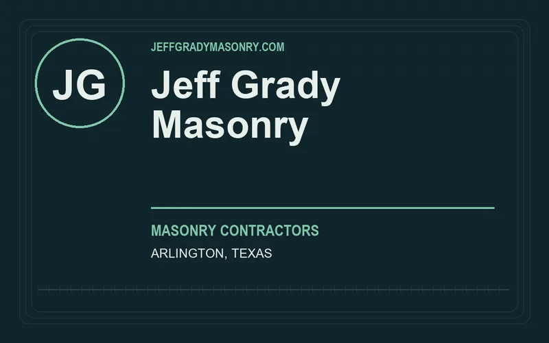 Jeff Grady Masonry in Arlington, Texas