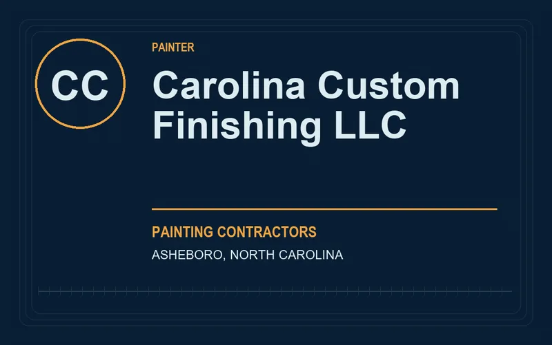 Carolina Custom Finishing LLC in Asheboro, North Carolina