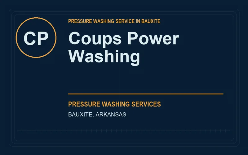 Coups Power Washing in Bauxite, Arkansas