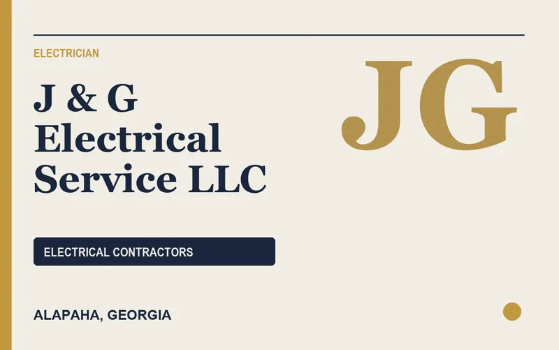 J & G Electrical Service llc in Alapaha, Georgia