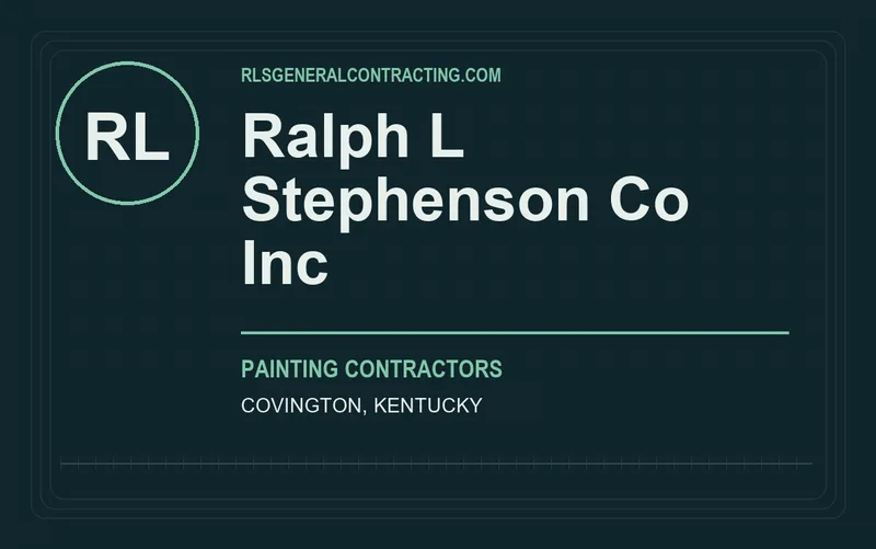 Ralph L Stephenson Co Inc in Covington, Kentucky