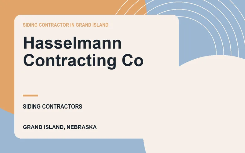 Hasselmann Contracting Co in Grand Island, Nebraska