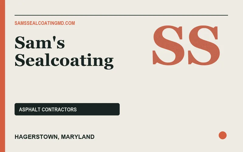 Sam's Sealcoating in Hagerstown, Maryland