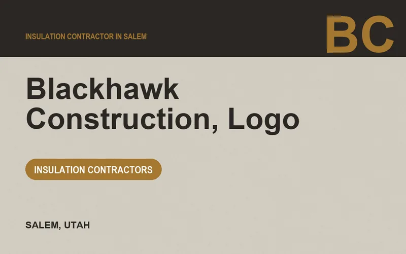 blackhawk construction, logo in Salem, Utah