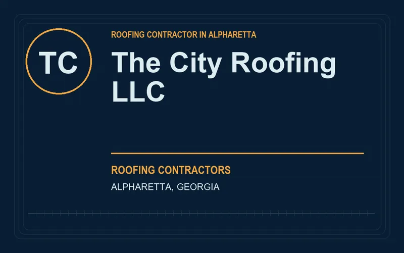 The City Roofing LLC in Alpharetta, Georgia