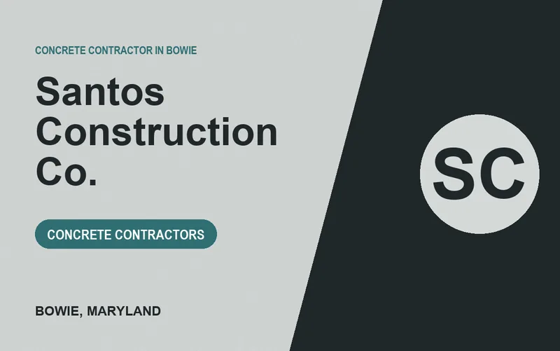 Santos Construction Co. in Bowie, Maryland