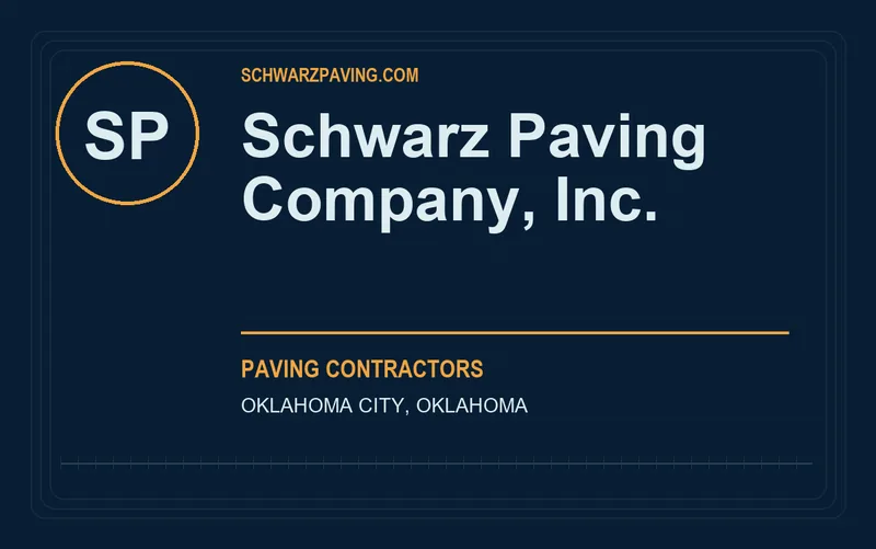 Schwarz Paving Company, Inc. in Oklahoma City, Oklahoma
