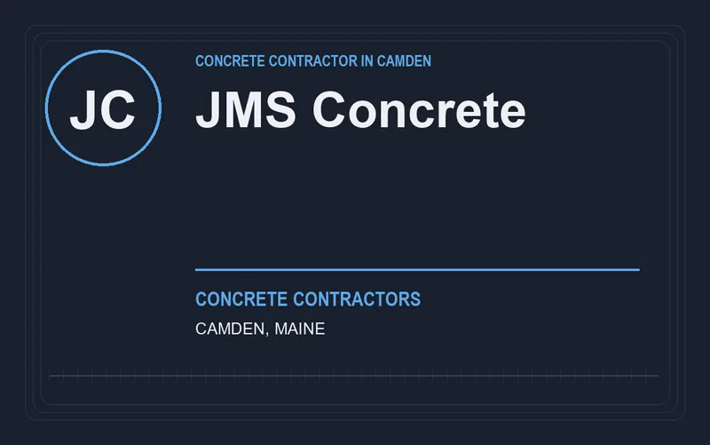 JMS Concrete in Camden, Maine
