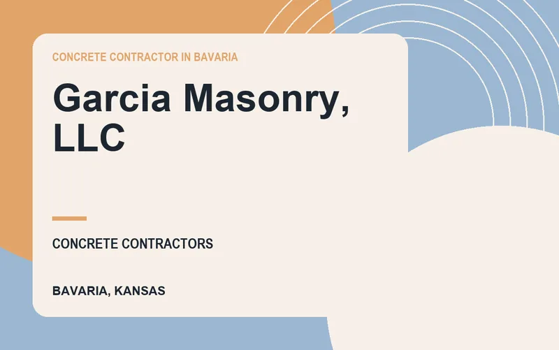 Garcia Masonry, Llc in Bavaria, Kansas