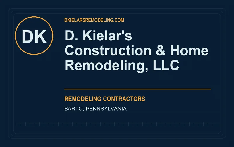 D. Kielar's Construction & Home Remodeling, LLC in Barto, Pennsylvania