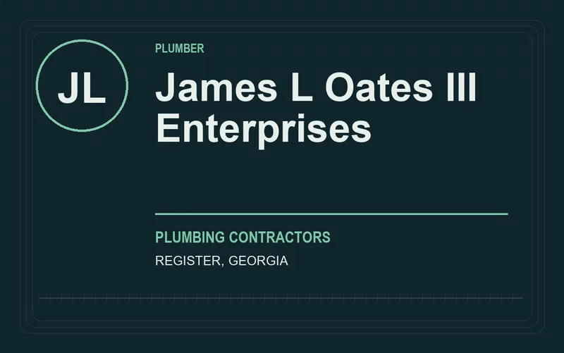 James L Oates III Enterprises in Register, Georgia