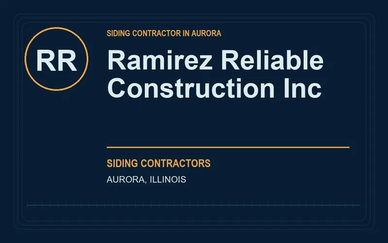 Ramirez Reliable Construction Inc in Aurora, Illinois