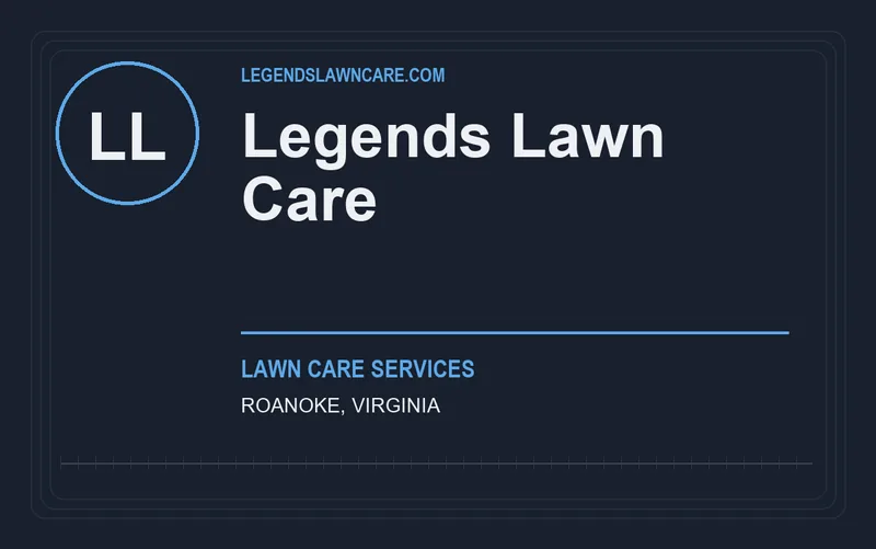 Legends Lawn Care in Roanoke, Virginia