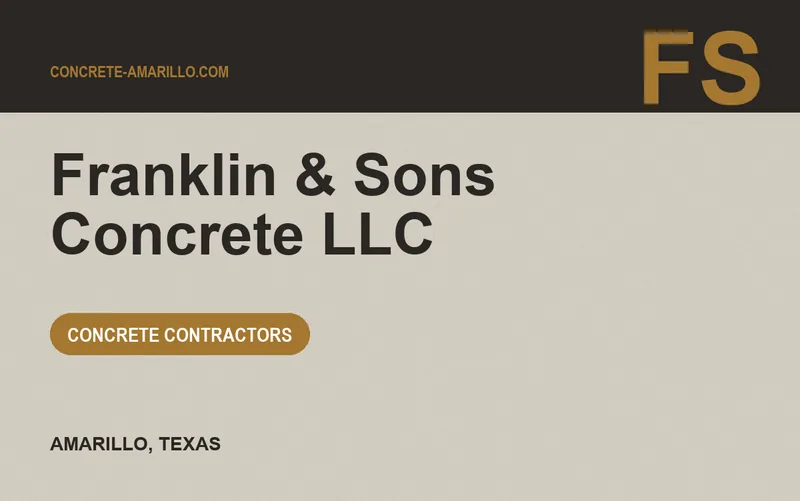 Franklin & Sons Concrete LLC in Amarillo, Texas